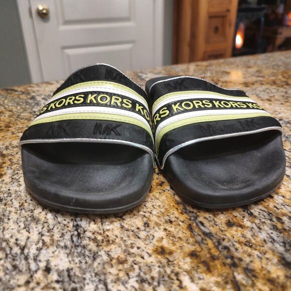 Michael Kors Black Mens Slide Sandals Size 8M main image 9